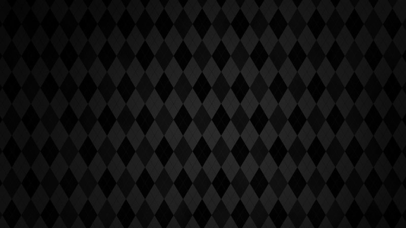 Черный фон ромбики