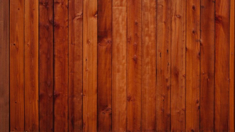 Деревянный забор