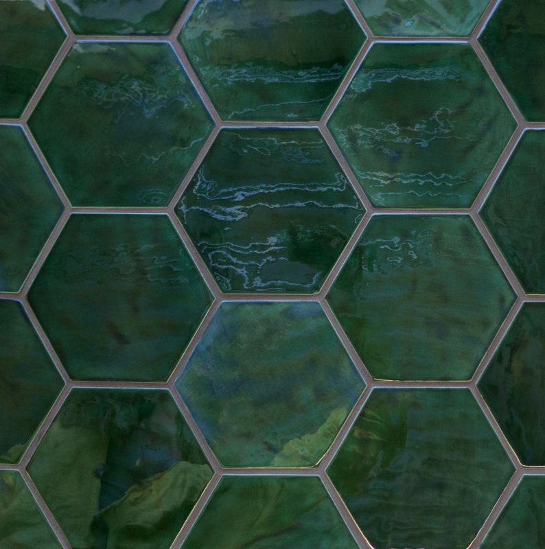 Hexagon Green плитка