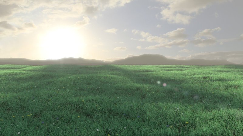 Степь панорама