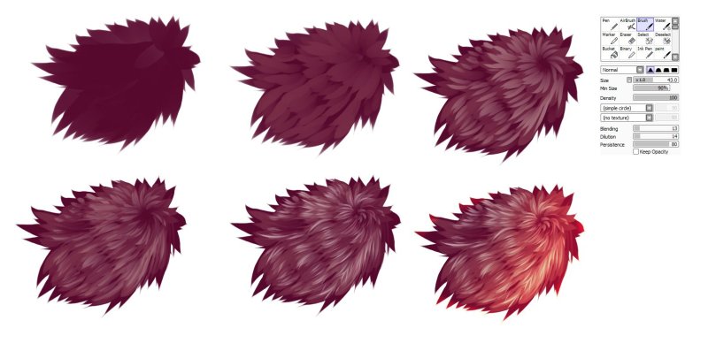 Шерсть туториал САИ