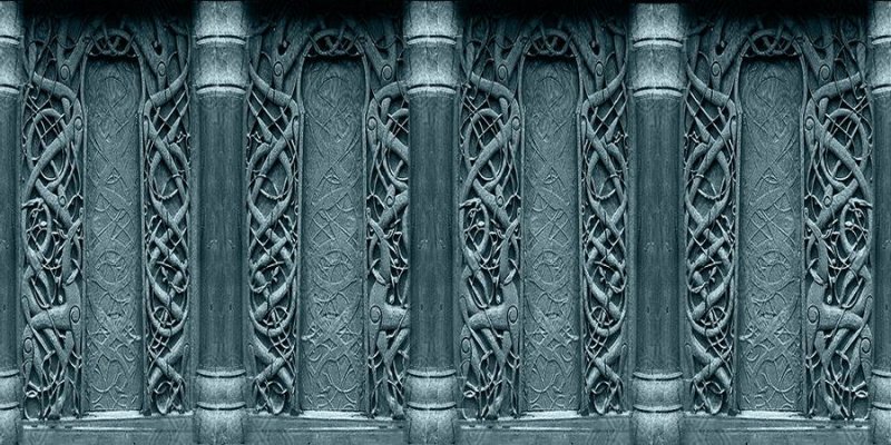 Готические колонны