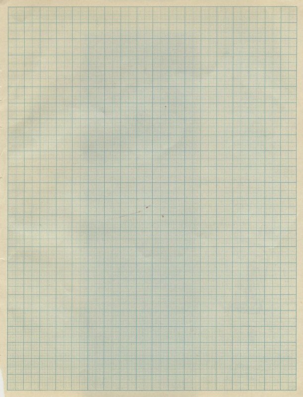 Бумага для черчения в клетку