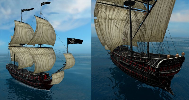 Фрегат Мефисто Корсары 2