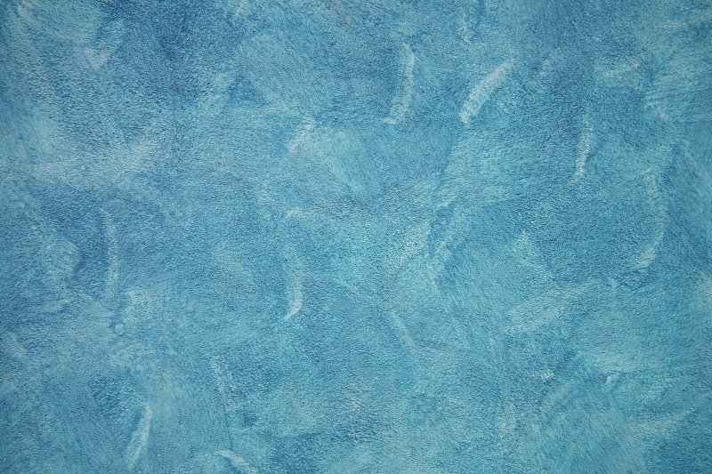 Синяя штукатурка