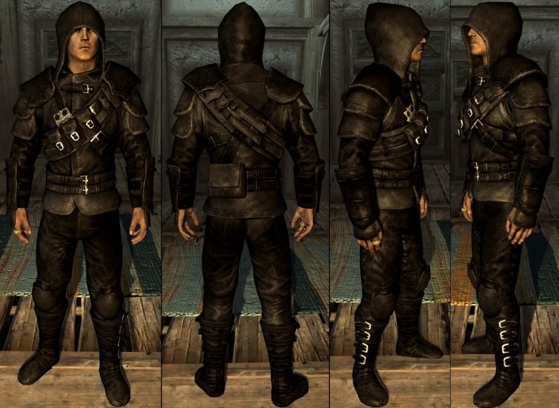 Skyrim броня гильдии воров