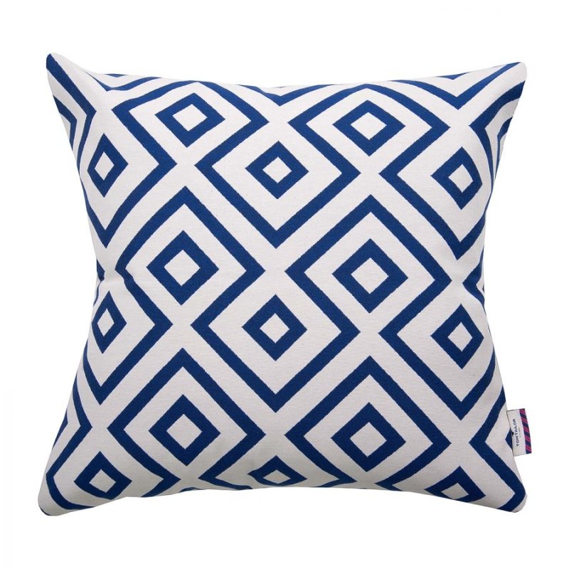 Текстура подушки синяя