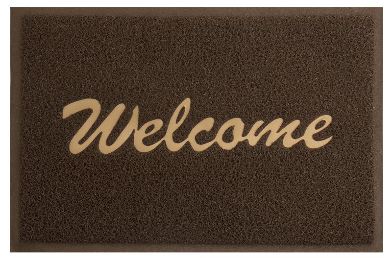 Коврик придверный прорезиненный 40/60 греческий/вэлком