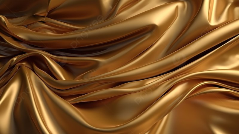 Золотой шелк фон