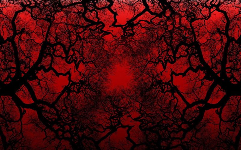 Кроваво красный