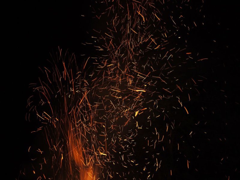 Искры костра