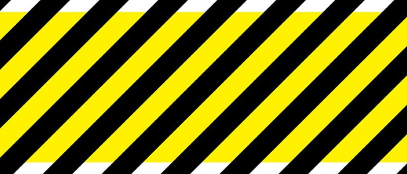 Черно желтые полоски