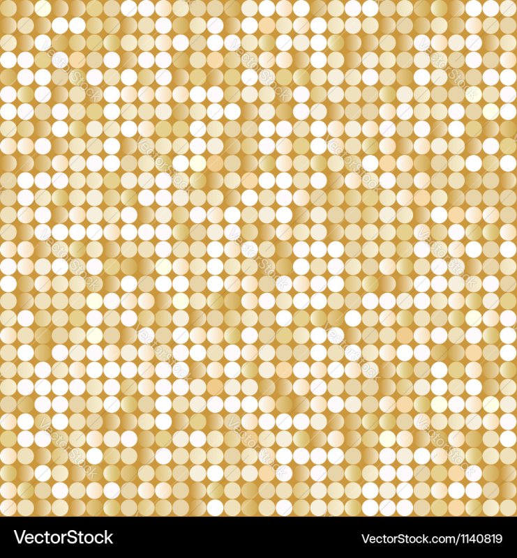 Золотые пайетки