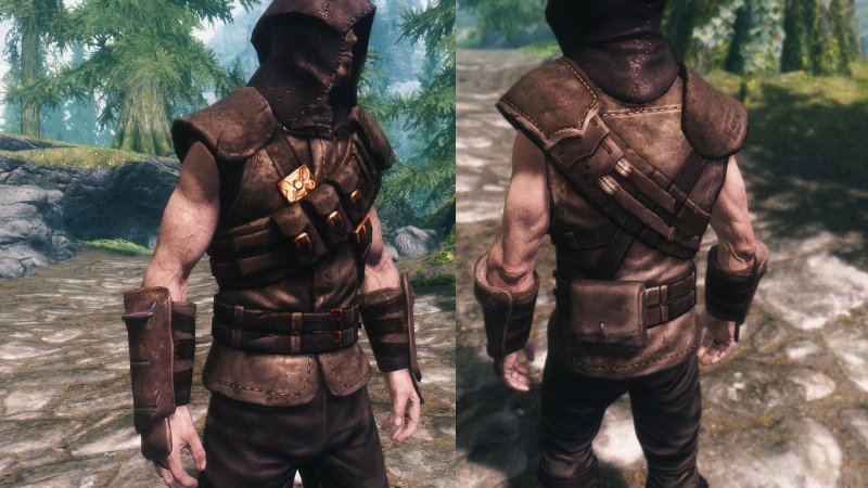 Скайрим мод на броню гильдии воров