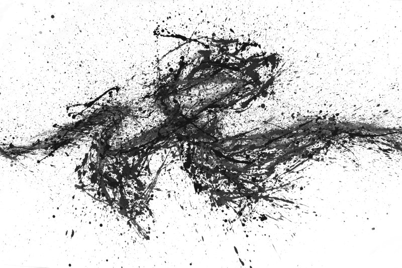 Черные брызги