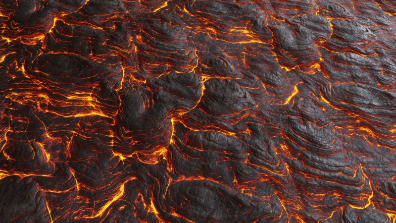 Магма лава трещины щели