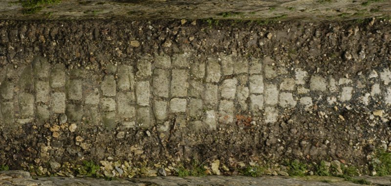 Текстура каменной дороги