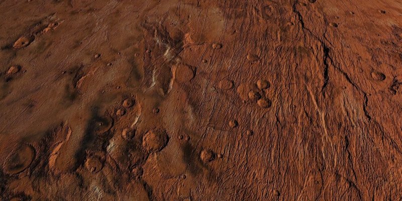 Ацидалийская равнина Марс