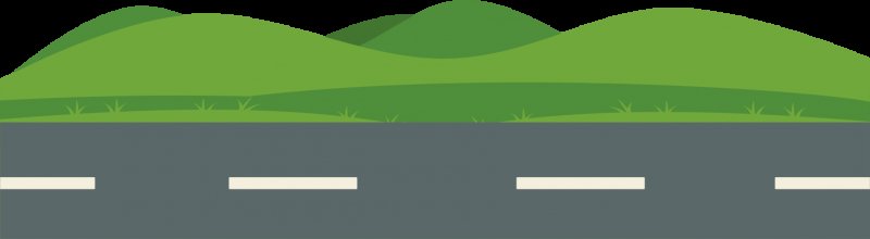 Дорога вид с боку