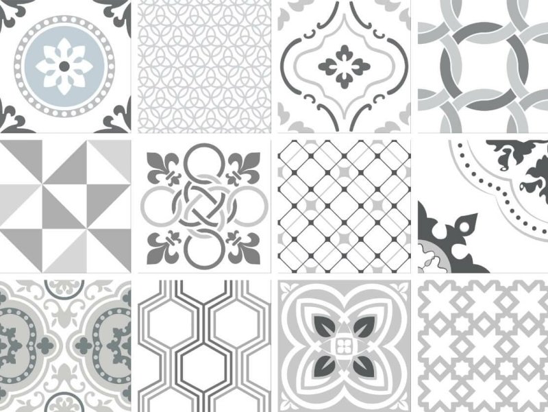 Керамогранит 20х20 узор круг