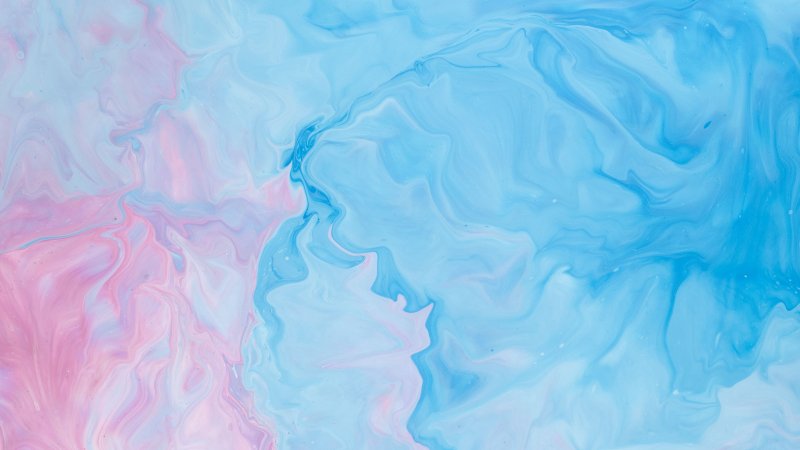 Розовые разводы