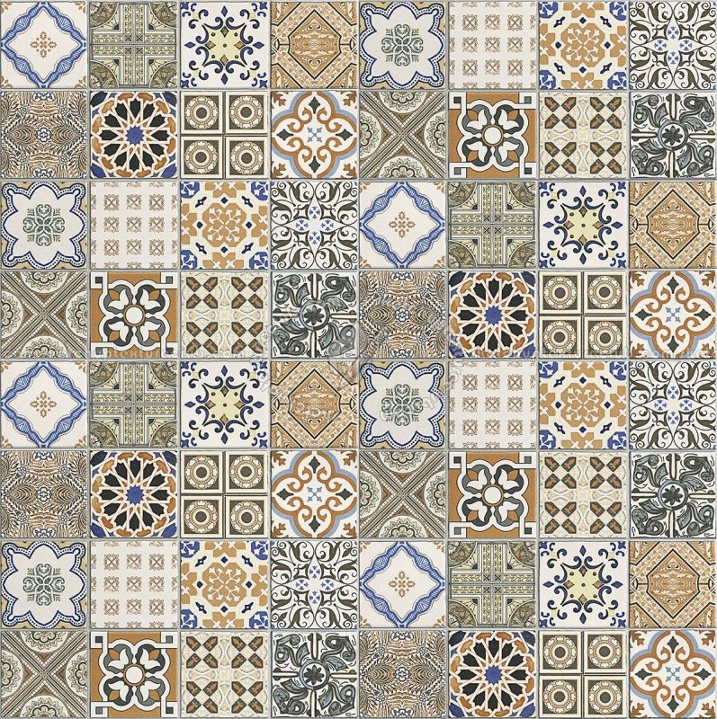 Плитка пэчворк 60х60