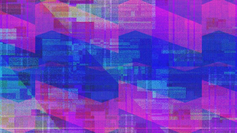 Разноцветные пиксели
