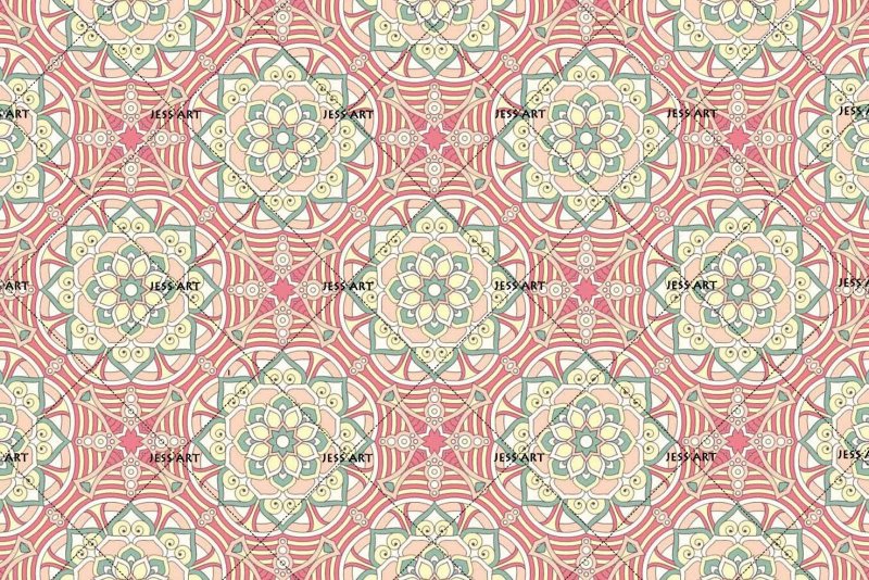 Орнамент в индийском стиле