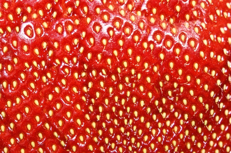 Клубника фактура