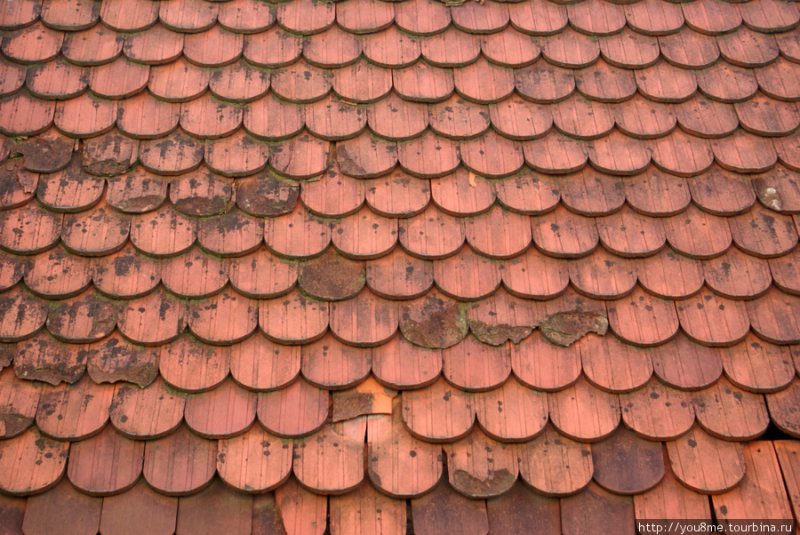Средневековая глиняная черепица