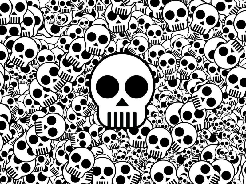 Принты черепа