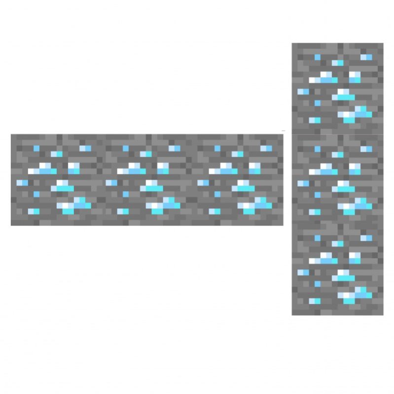 Алмазный блок сбоку 1 19