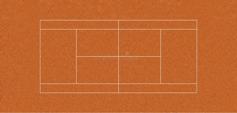 Теннис корт сверху