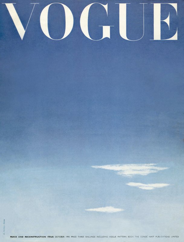 Обложка журнала Vogue 1945